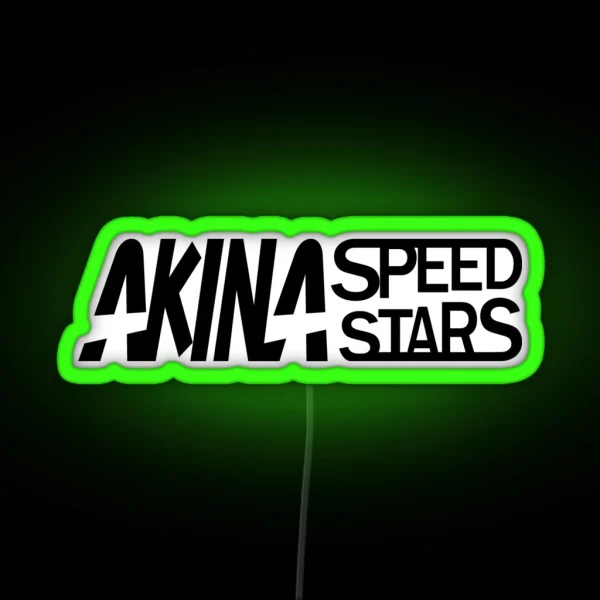 AKINA SPEED STARS INITIAL D RGB Neon Sign