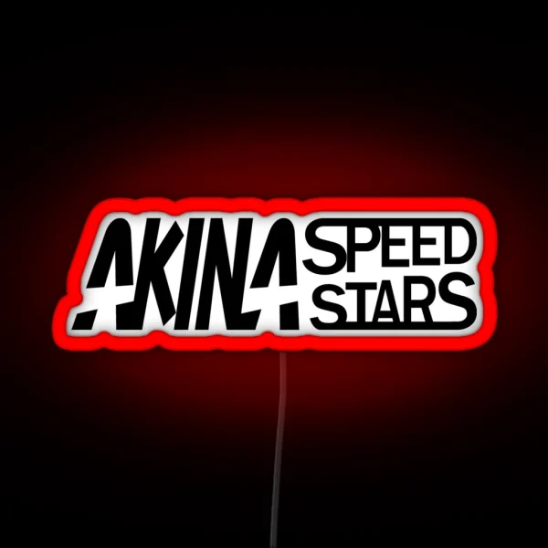 AKINA SPEED STARS INITIAL D RGB Neon Sign