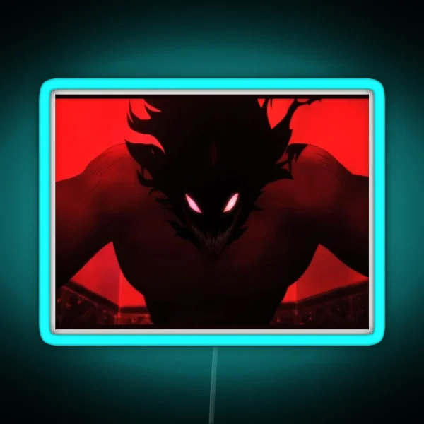 AKIRA BECOME AMON Devilman Crybaby RGB Neon Sign