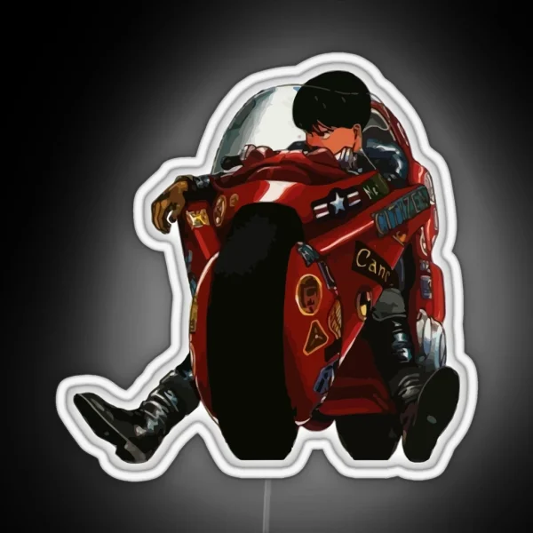 Akira Biker RGB Neon Sign