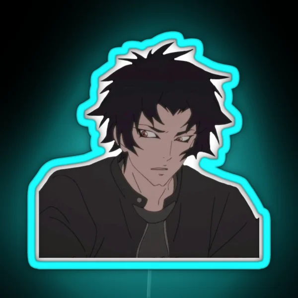 Akira Fudo Devilman Crybaby RGB Neon Sign