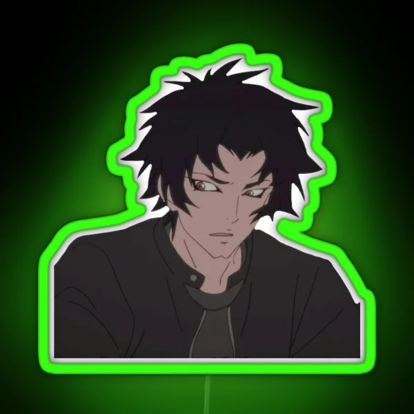 Akira Fudo Devilman Crybaby RGB Neon Sign