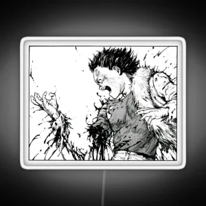 Akira Tetsuo Losing Arm RGB Neon Sign