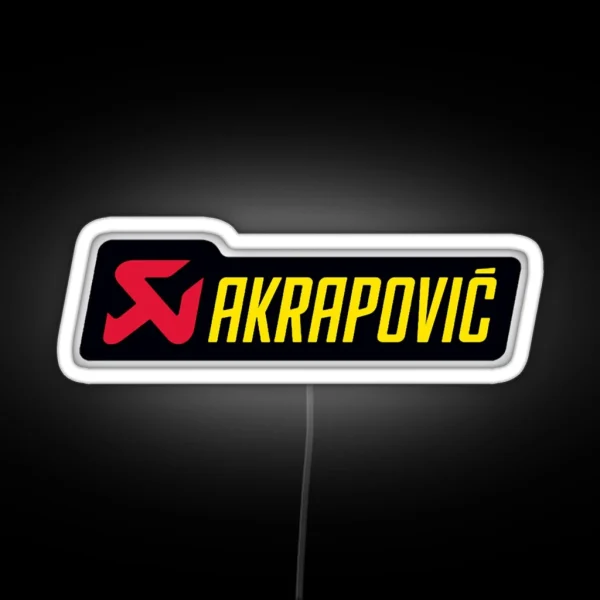 Akrapovic RGB Neon Sign