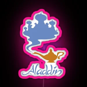 Aladdin 01 RGB Neon Sign