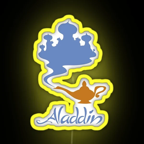 Aladdin 01 RGB Neon Sign