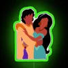Aladdin And Jasmine RGB Neon Sign - Image 4