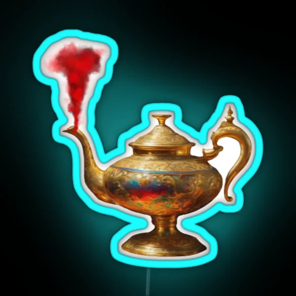 ALADDIN S MAGICAL LAMP RGB Neon Sign