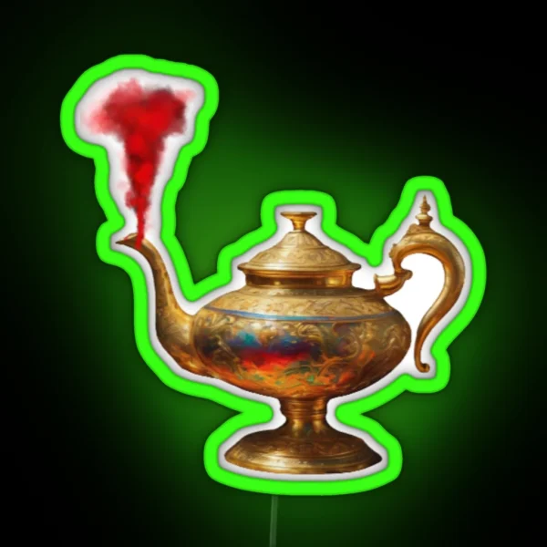 ALADDIN S MAGICAL LAMP RGB Neon Sign