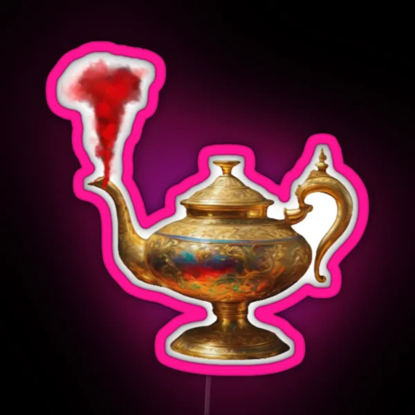 ALADDIN S MAGICAL LAMP RGB Neon Sign