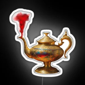 ALADDIN S MAGICAL LAMP RGB Neon Sign