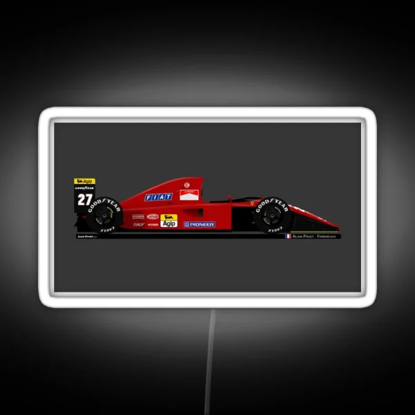 Alain Prost 643 RGB Neon Sign