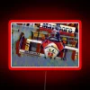 Alain Prost Mclaren F1 Art Poster RGB Neon Sign - Image 2