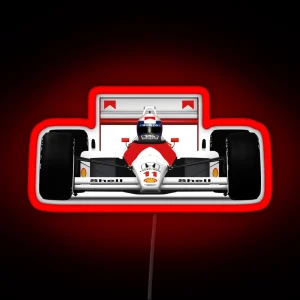 Alain Prost MP4 4 RGB Neon Sign