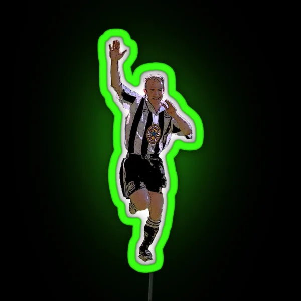 Alan Shearer RGB Neon Sign