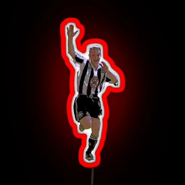 Alan Shearer RGB Neon Sign