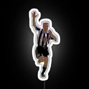 Alan Shearer RGB Neon Sign