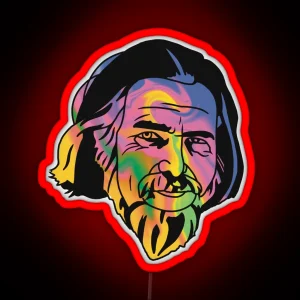 Alan Watts RGB Neon Sign