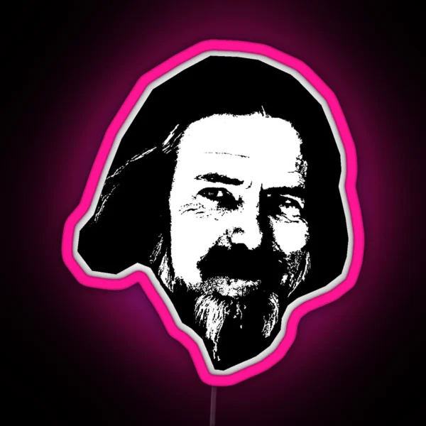 Alan Watts RGB Neon Sign