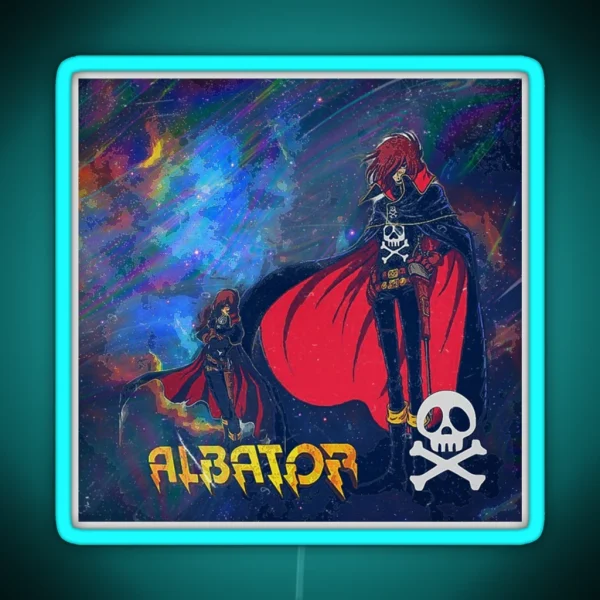 Albator Classique RGB Neon Sign