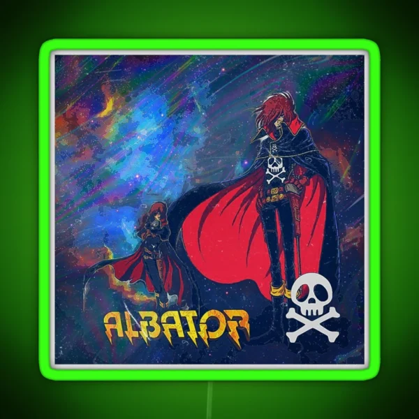 Albator Classique RGB Neon Sign