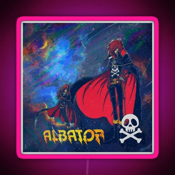 Albator Classique RGB Neon Sign