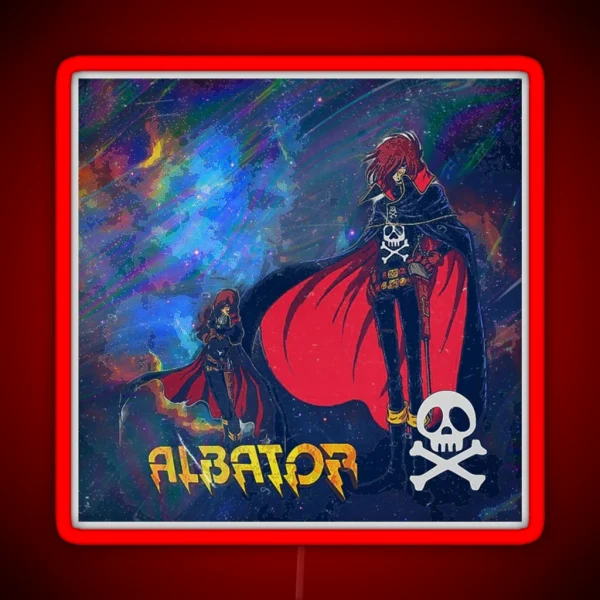 Albator Classique RGB Neon Sign
