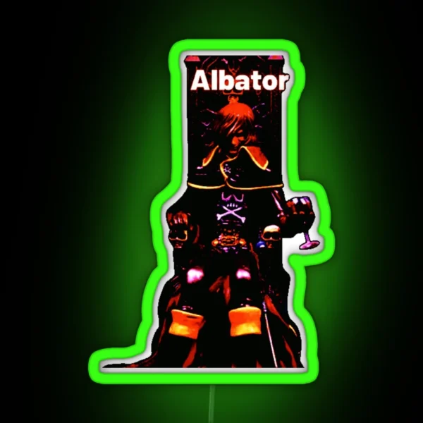 Albator Classique RGB Neon Sign