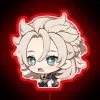 Bringing vibrant Chibi Albedo to your Genshin Impact gaming space.