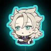 Genshin Impact Albedo Fan Art Chibi LED Neon Sign