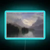 Albert Bierstadt Mountain Scene RGB Neon Sign - Image 3