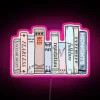 Customizable album books with vibrant RGB neon lit display
