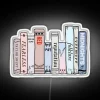 Colorful RGB LED illuminated signs with customizable album book design