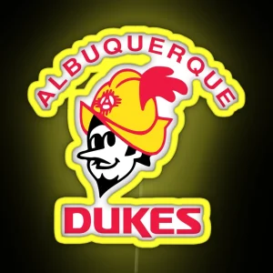 Albuquerque Dukes RGB Neon Sign