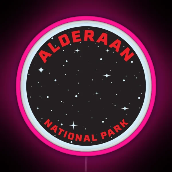 Alderaan National Park RGB Neon Sign