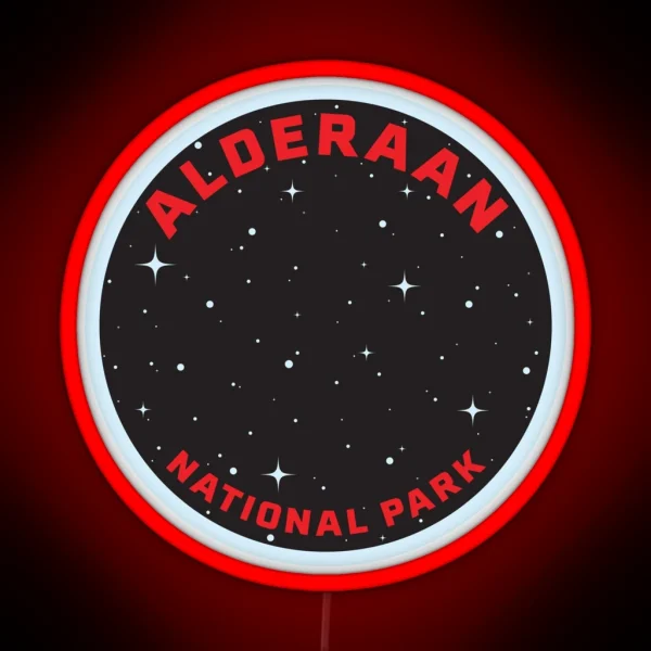 Alderaan National Park RGB Neon Sign