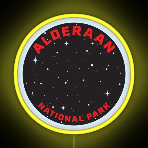 Alderaan National Park RGB Neon Sign