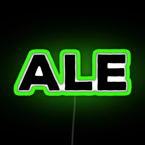 ALE RGB Neon Sign