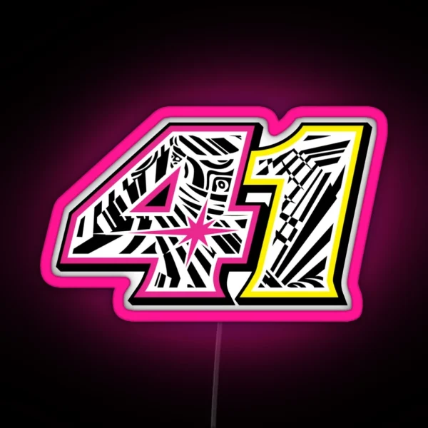 Aleix Espargaro 41 RGB Neon Sign