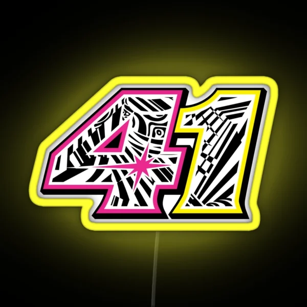 Aleix Espargaro 41 RGB Neon Sign