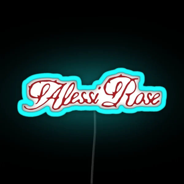 Alessi Rose RGB Neon Sign