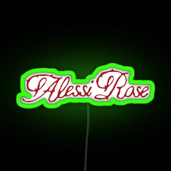 Alessi Rose RGB Neon Sign
