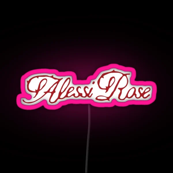 Alessi Rose RGB Neon Sign