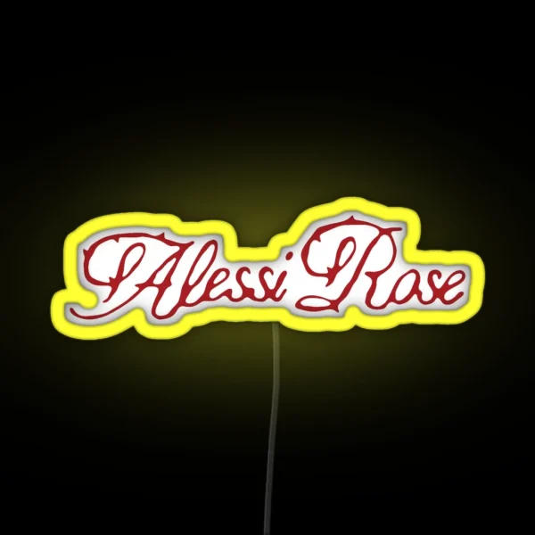 Alessi Rose RGB Neon Sign