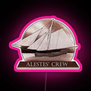 Alestes Crew RGB Neon Sign