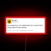 RGB Neon Sign Depicting Heart Attack Warning from Alex Silva