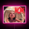 Alexa Demie's Retro Skater Girl Vibes in Neon RGB Lightbox