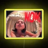 Vibrant Alexa Demie Inspired 90s Fisheye Film Art Neon Sign