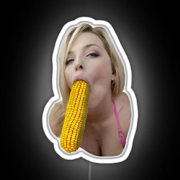 Alexis Texas Sucking Corn Cornstars Series RGB Neon Sign