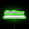 Algorithm Meaning RGB Neon Sign - Image 4